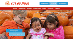 Desktop Screenshot of littlemisshannah.org
